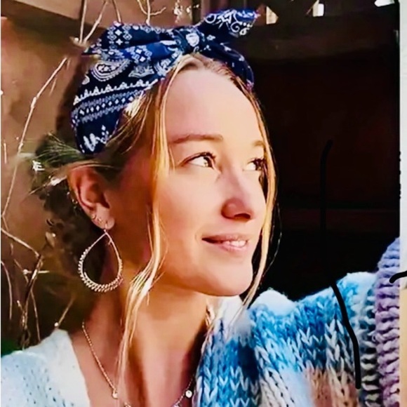 Women’s Multi-Color Paisley Bow Headband – Bosimi Style - Picture 5 of 8